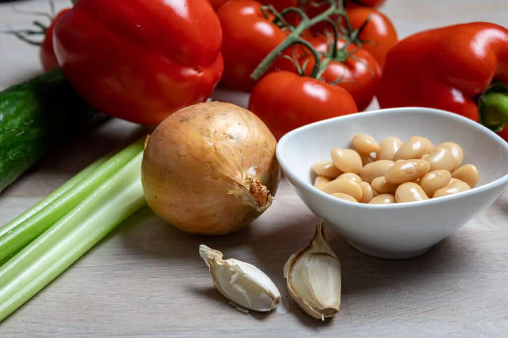 Gazpacho ingredienser
